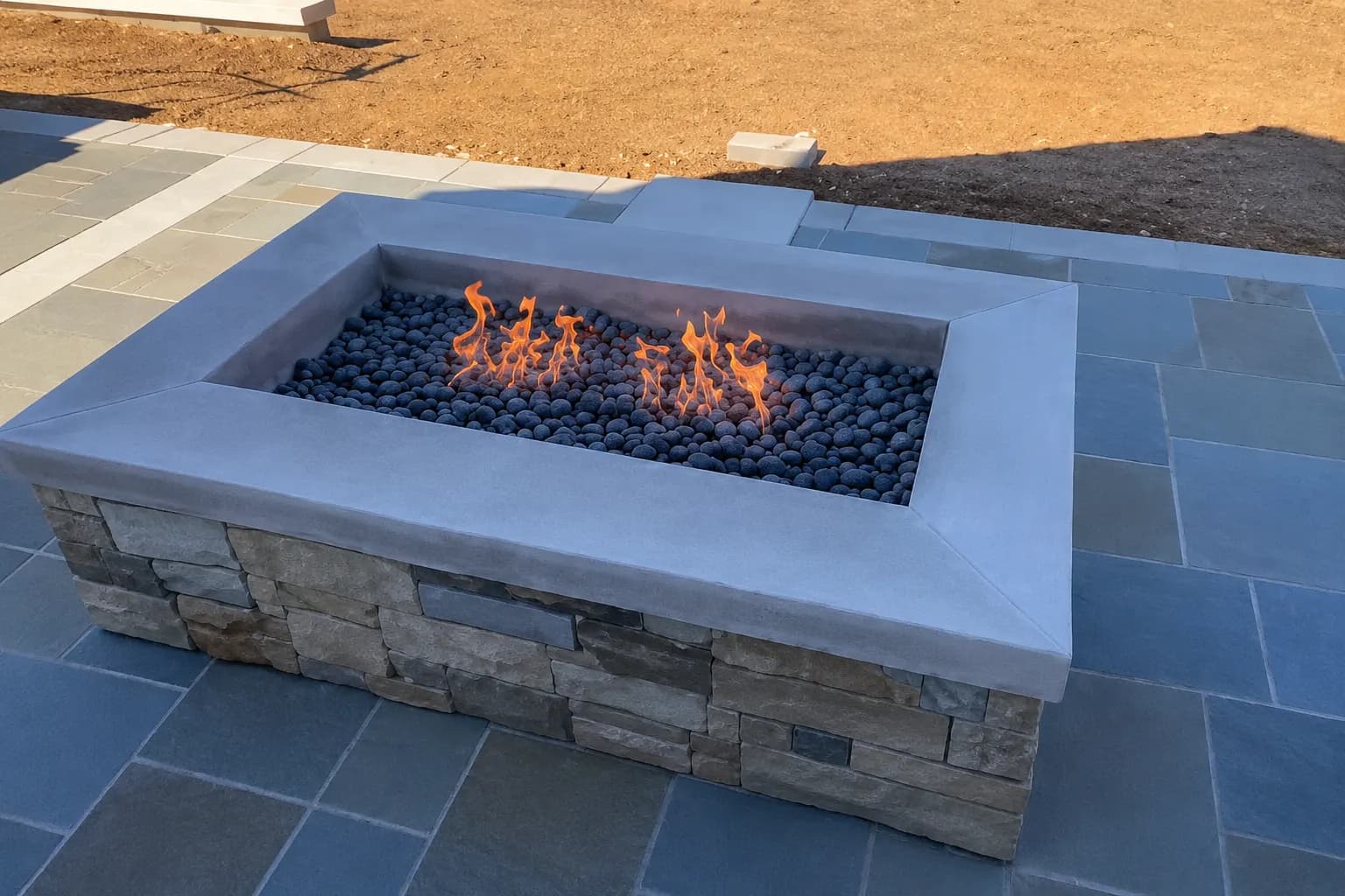 Outdoor Fire Feature