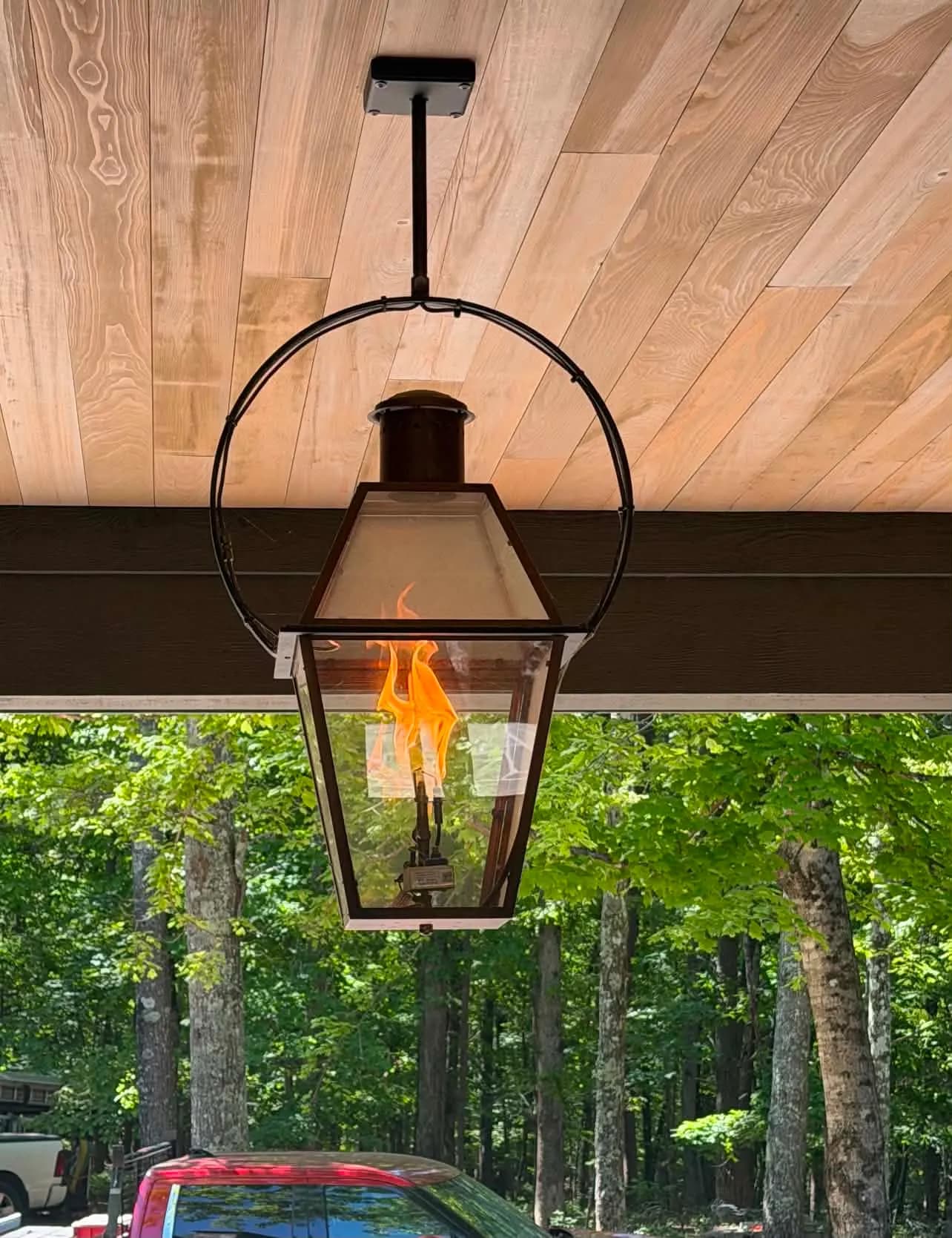 Gas Lantern Detail
