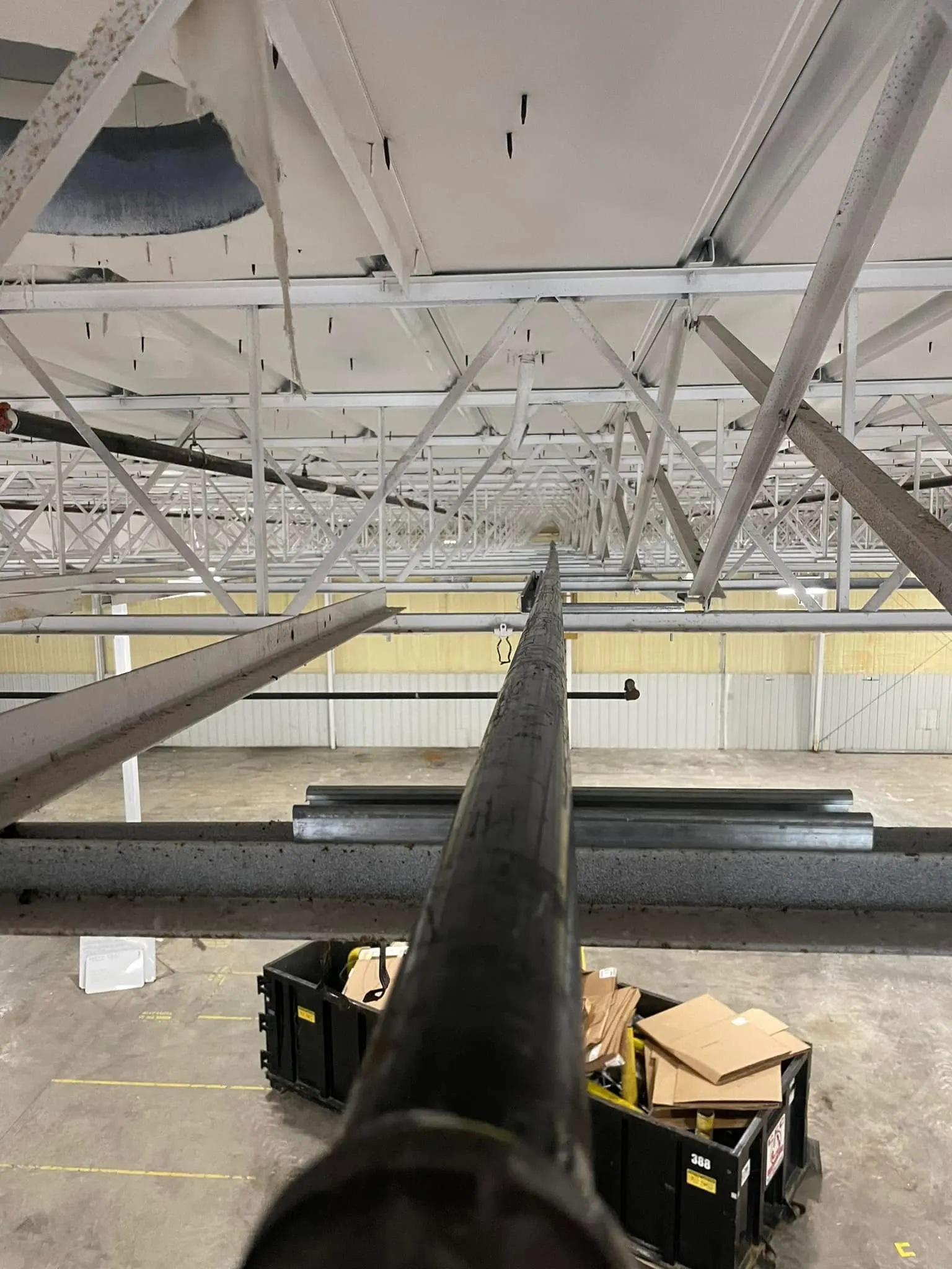 Industrial Pipe Run